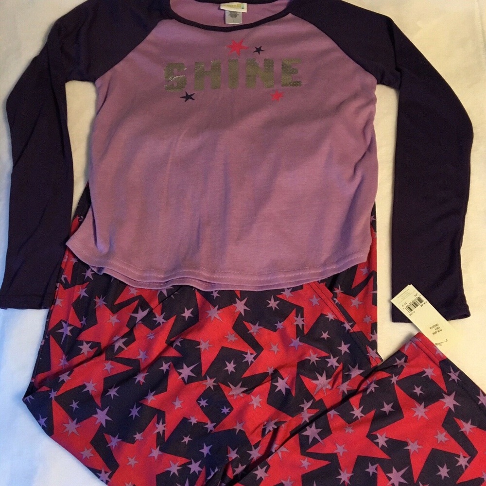 Capelli Kids Girls Pajamas Two-Piece "Shine"